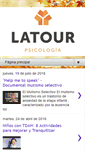 Mobile Screenshot of latourpsicologia.com